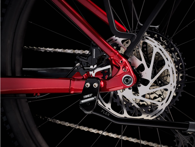 Trek Powerfly Sport 7 EQ 2 Electric Mountain Bike 2023 in Crimson/Lithium Grey-6